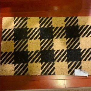 ~Tag~ Buffalo Check PVC Coir Mat